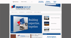 Desktop Screenshot of parex-group.co.uk
